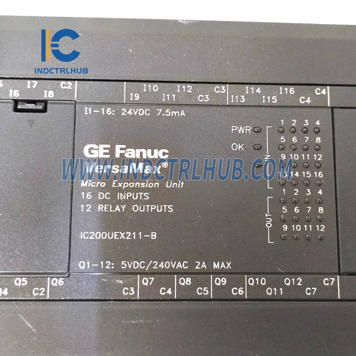 GE IC200UEX211 VersaMax mikro PLC rozširujúca jednotka