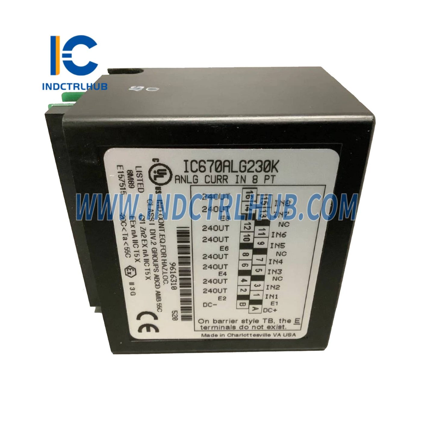 GE IC670ALG230K Analog Input Module
