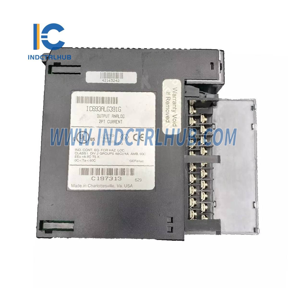 GE IC693ALG391G Analoog Stroom Uitset Module