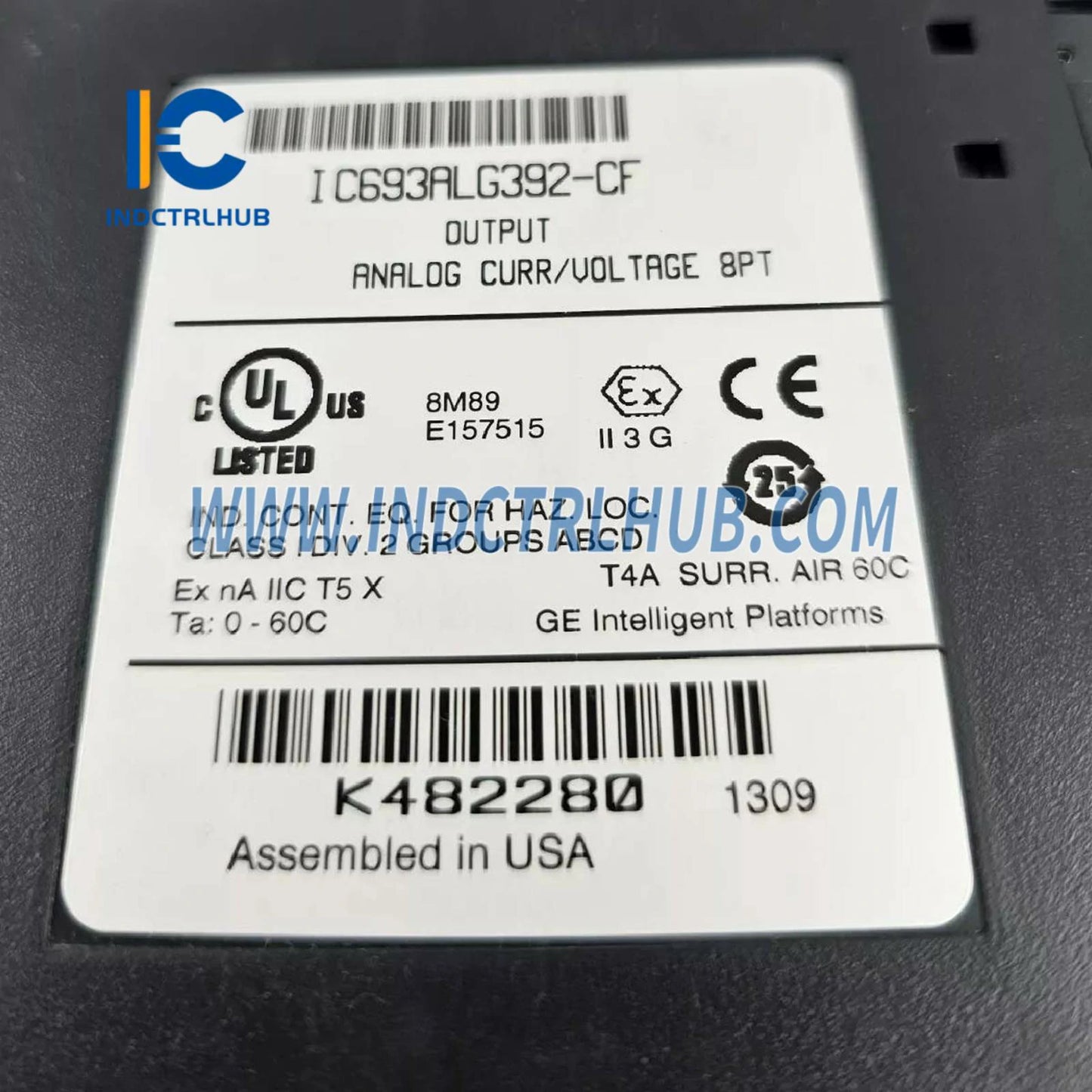 GE IC693ALG392 Modul Output Arus/Tegangan Analog 8-Kanal