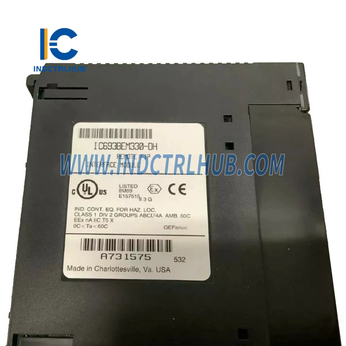 GE IC693BEM330-DH FIP Tālvadības I/O Skeneru Modulis