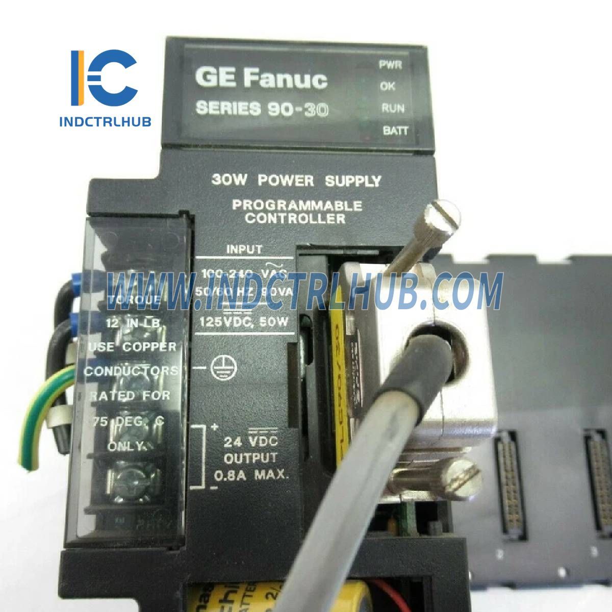 GE IC693CHS391 10-nyílásos moduláris CPU alaplap