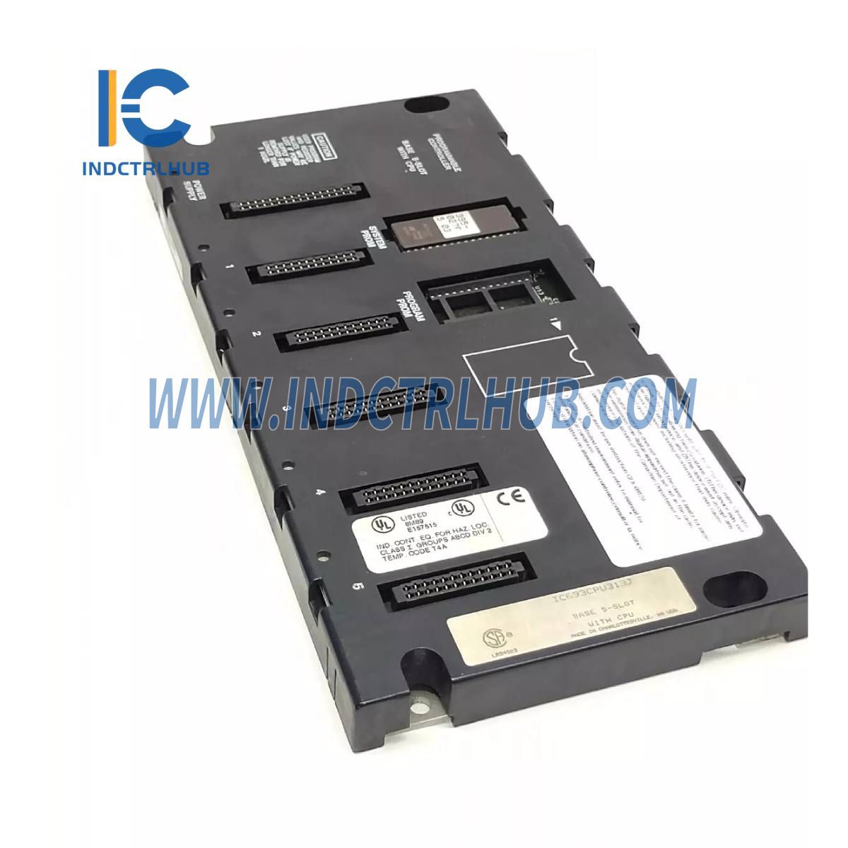 GE IC693CPU313 Reeks 90-30 5-Sleuf Ingebedde CPU Basisplaat