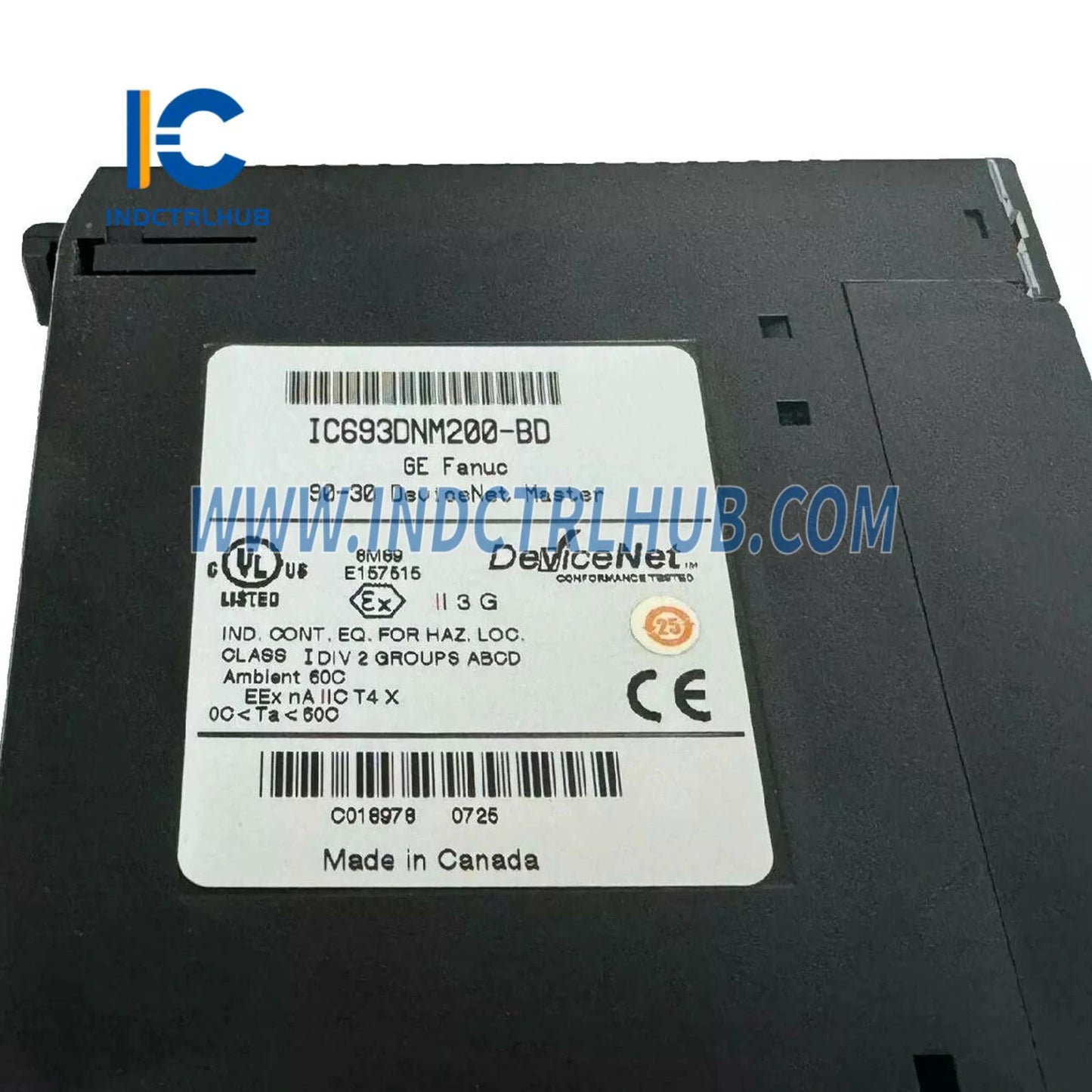 GE IC693DNM200 DeviceNet saimnieka modulis