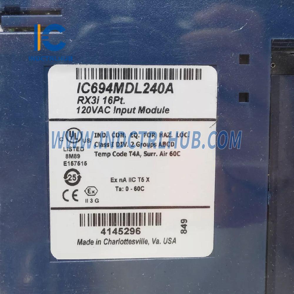 IC694MDL240 GE PACSystems RX3i modul vstupu striedavého napätia