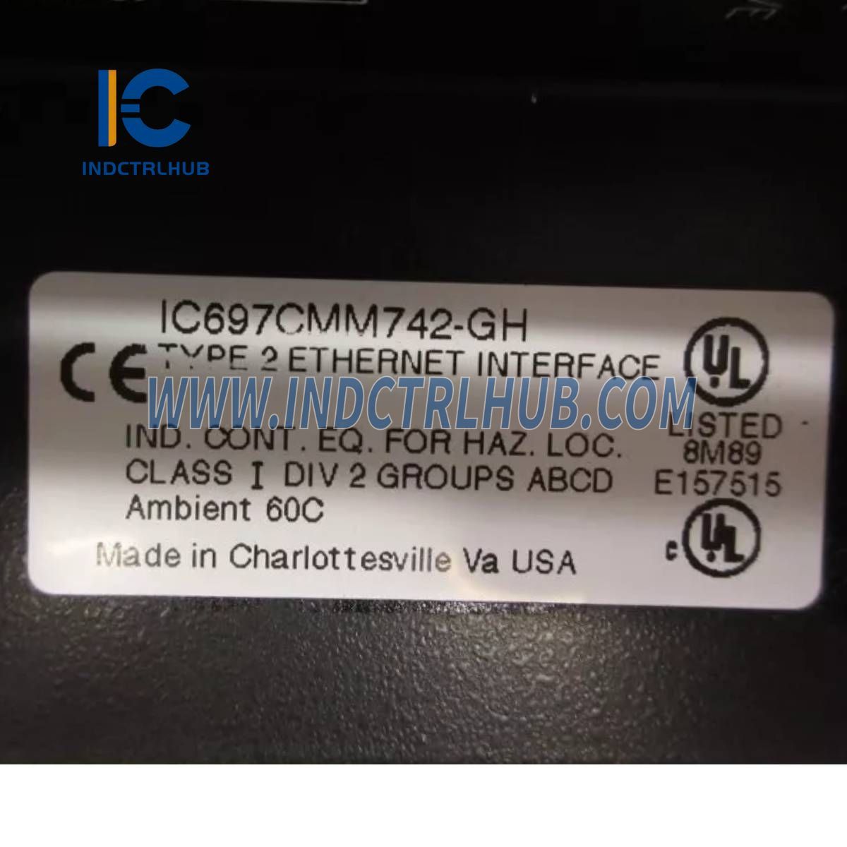 GE IC697CMM742 Ethernet-koppelvlak