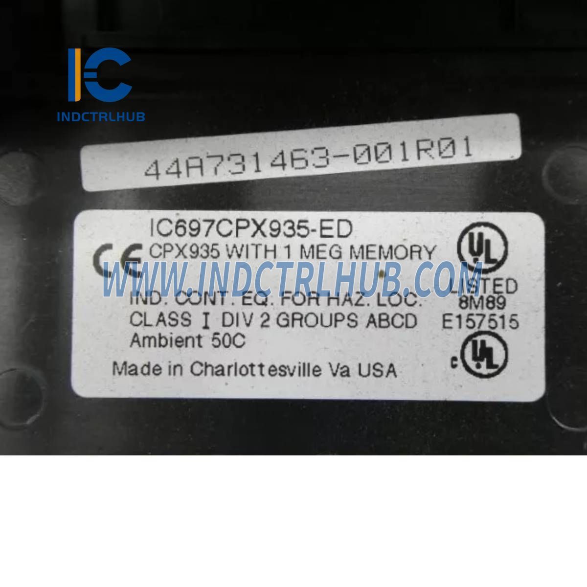 GE IC697CPX935 Enkel-Sleuf PLC SVE