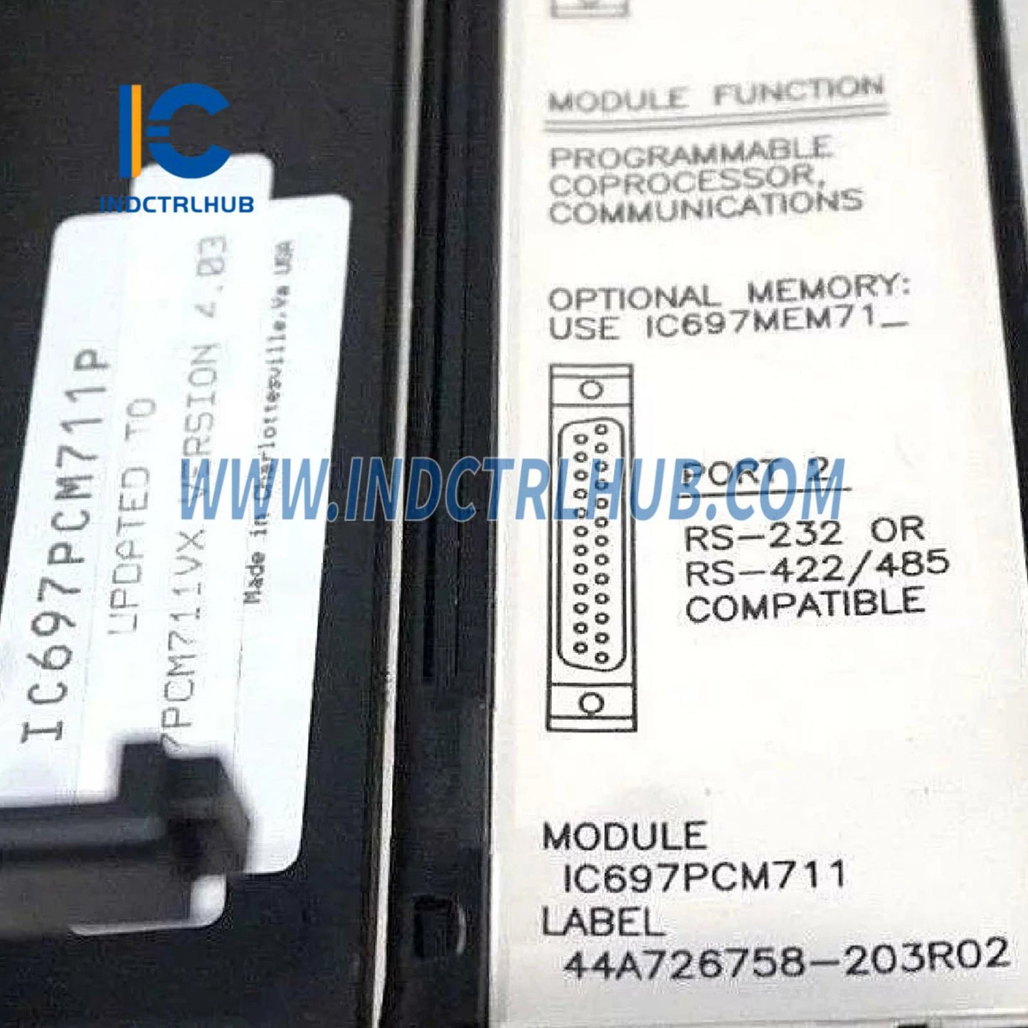 GE IC697PCM711 programmējamais kopprocesora modulis