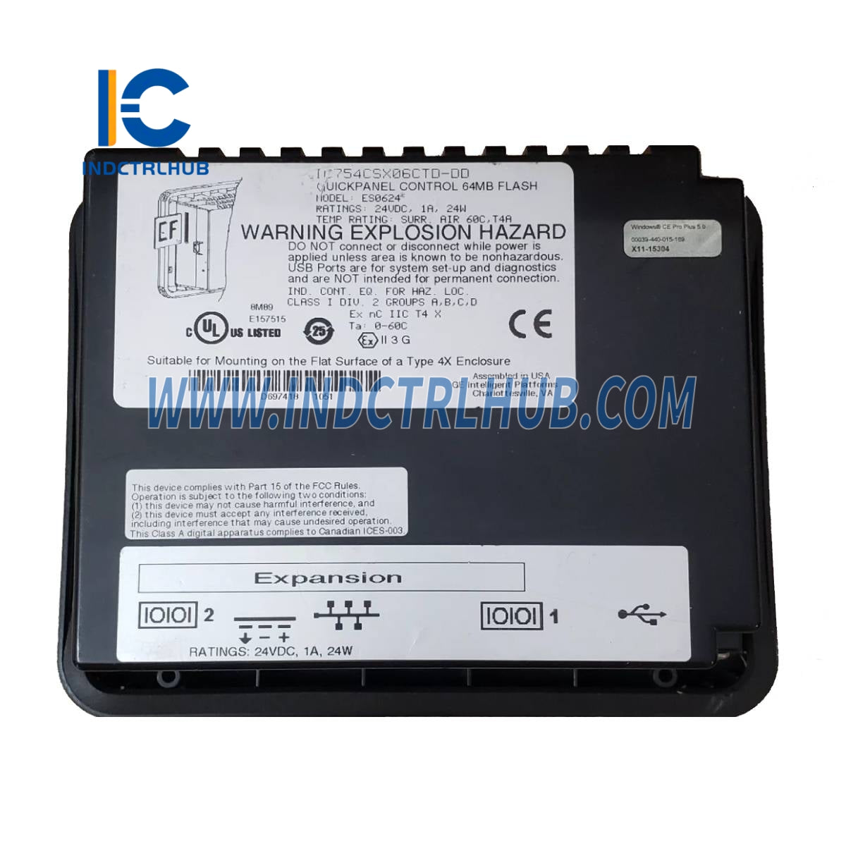GE IC754CSX06CTD QuickPanel+ Оператор интерфейсі