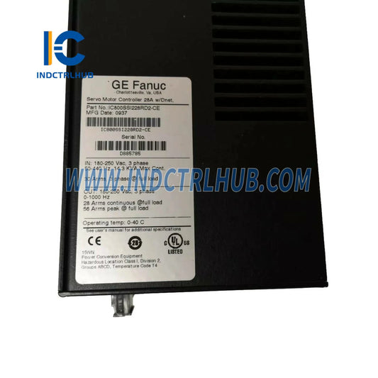 בקר מנוע סרוו GE IC800SSI228RD2