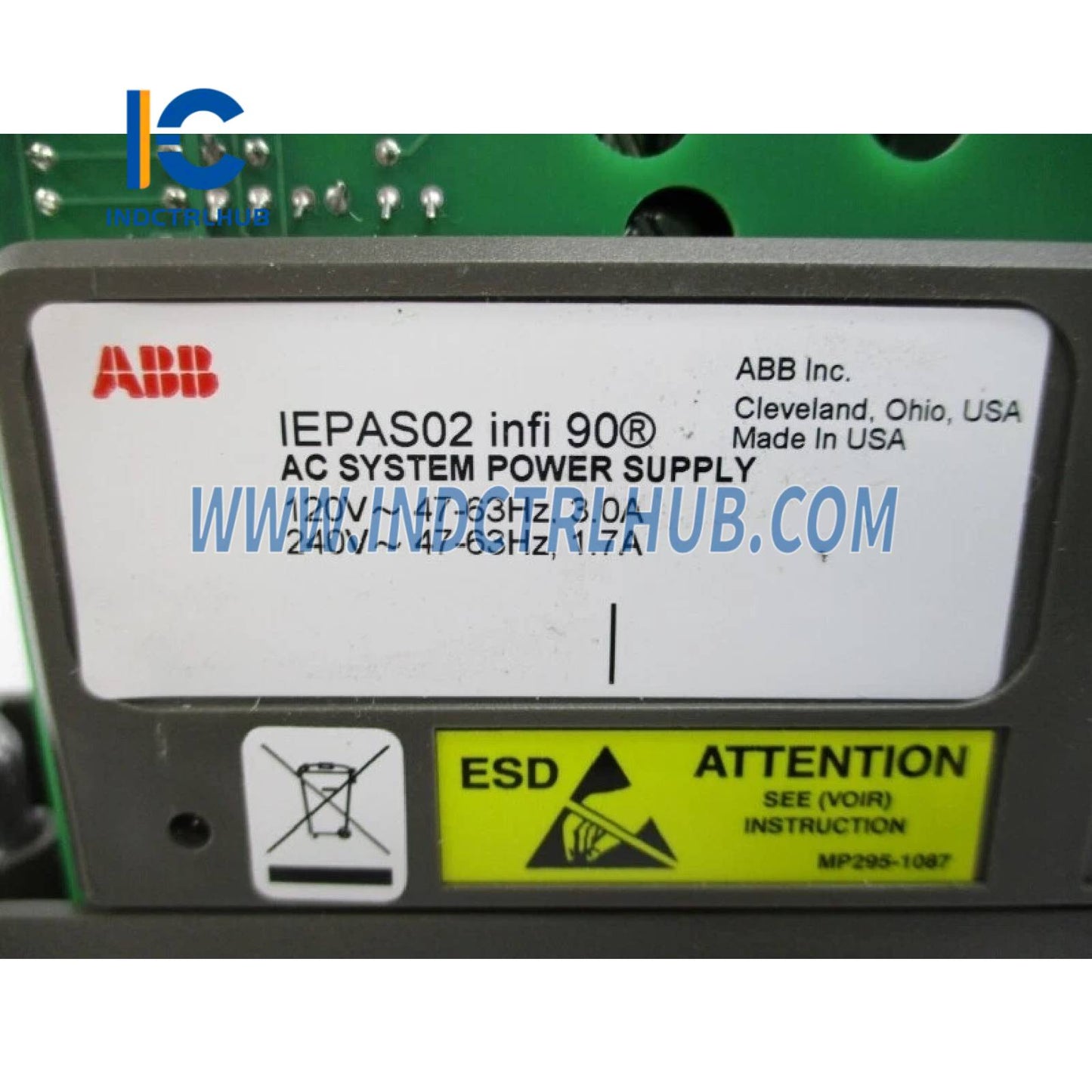 IEPAS02 | ABB POWER MODULE +5, +/-15, 24
