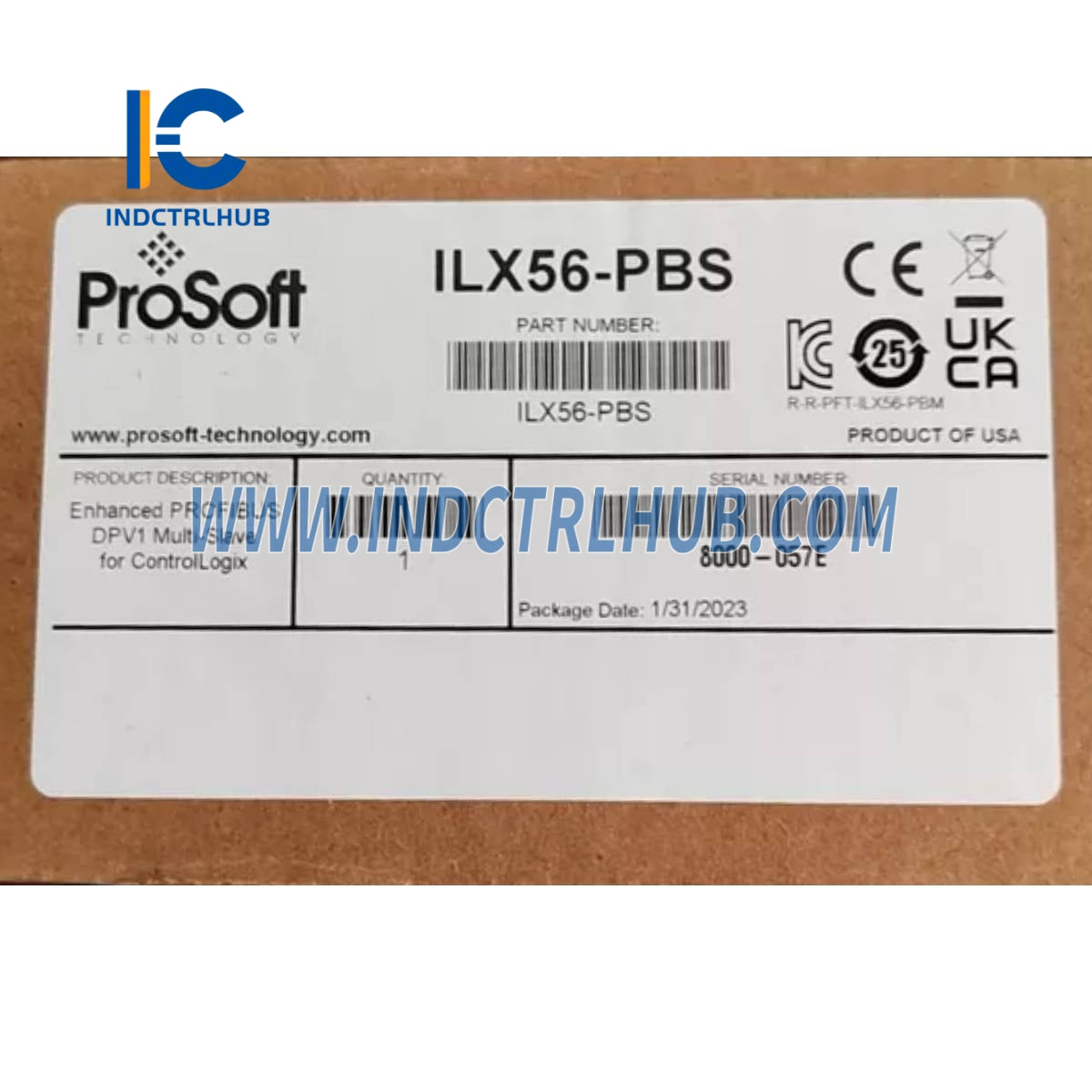 ProSoft ILX56-PBS PROFIBUS DPV1 Slave pre ControlLogix