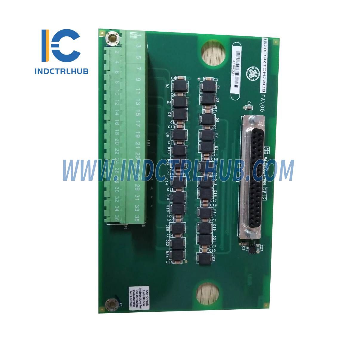 GE IS200SRTDH2ACB reléová terminálová doska