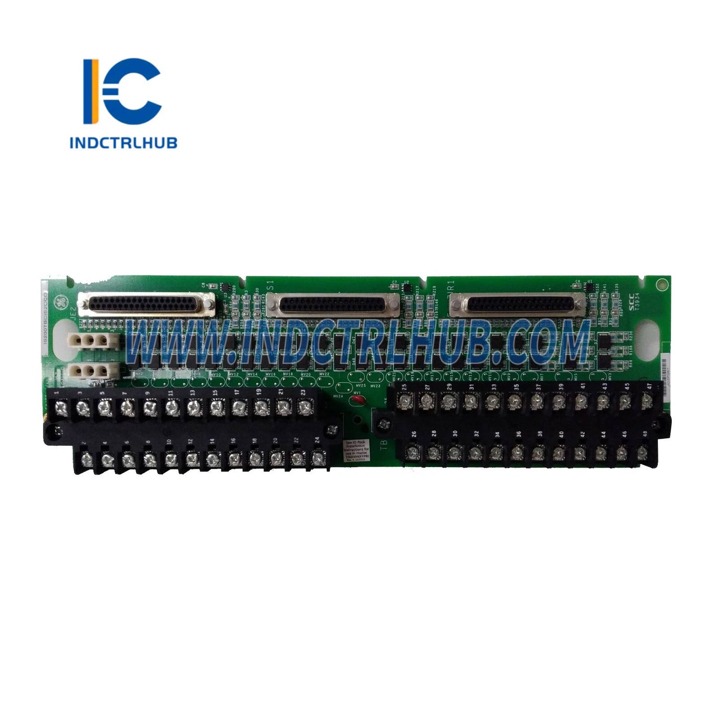 GE IS200TBCIS2CCD Contact Input Terminal Board