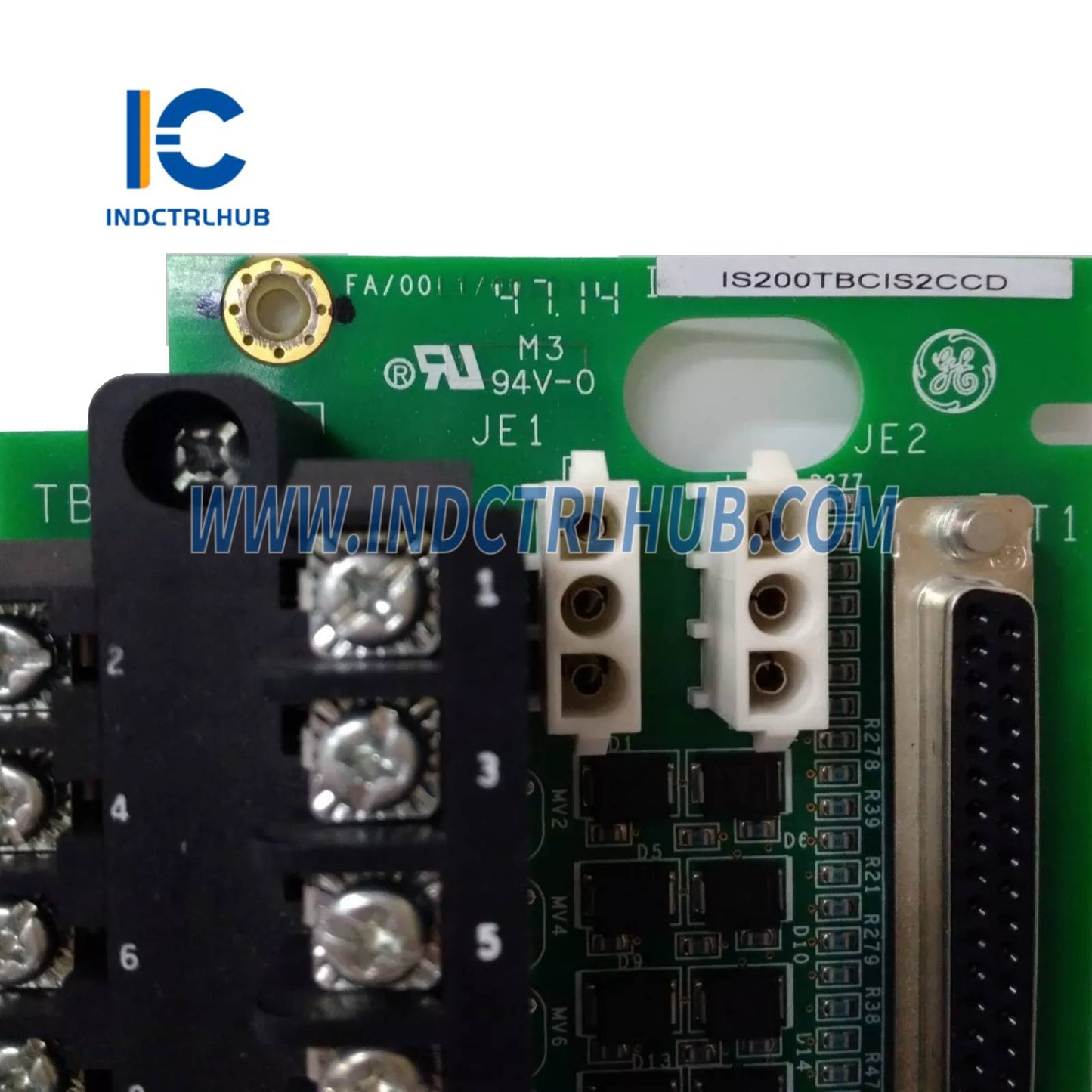 GE IS200TBCIS2CCD Contact Input Terminal Board