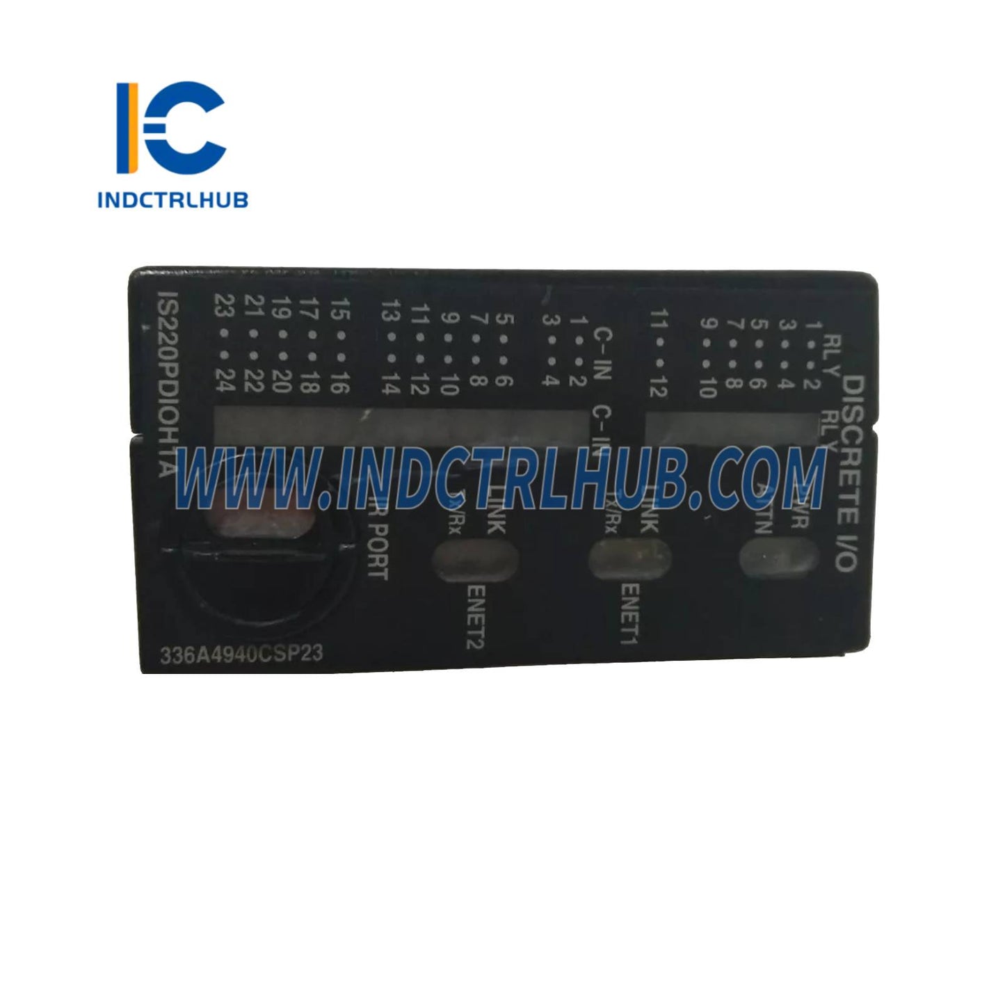 GE IS220PDIOH1A REV.E Pacote de E/S Discreto Mark VIe
