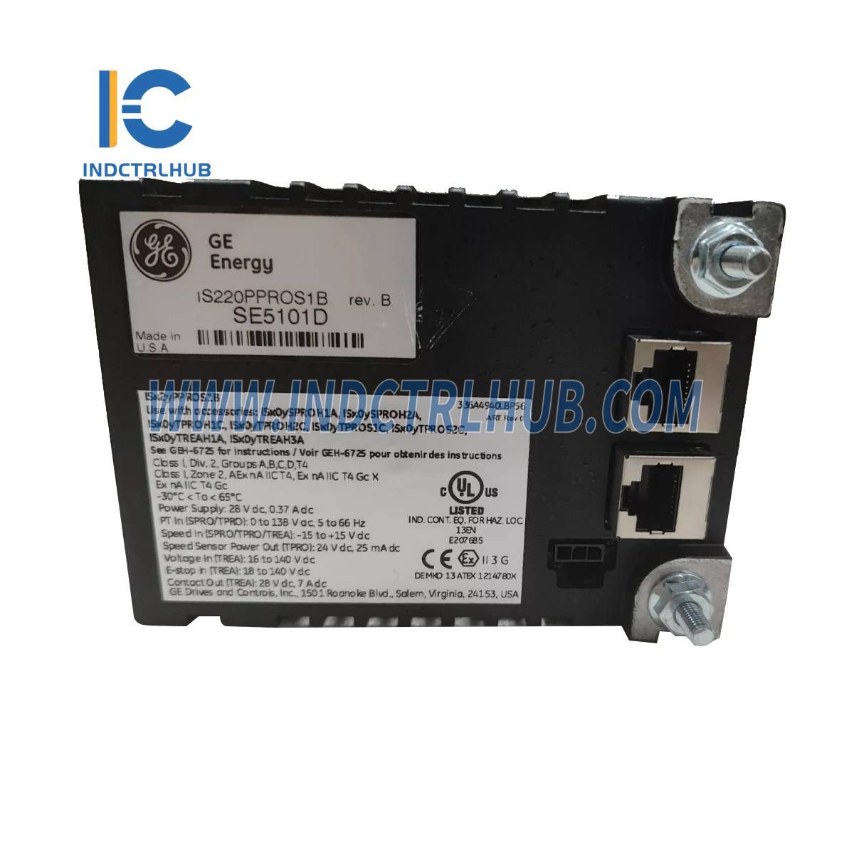 GE IS220PPROS1B Balík núdzovej ochrany I/O