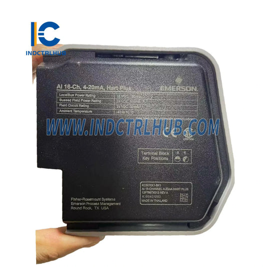 Emerson KC3010X1-BK1 | 16-канальный модуль аналогового входа | 4-20mA HART Plus
