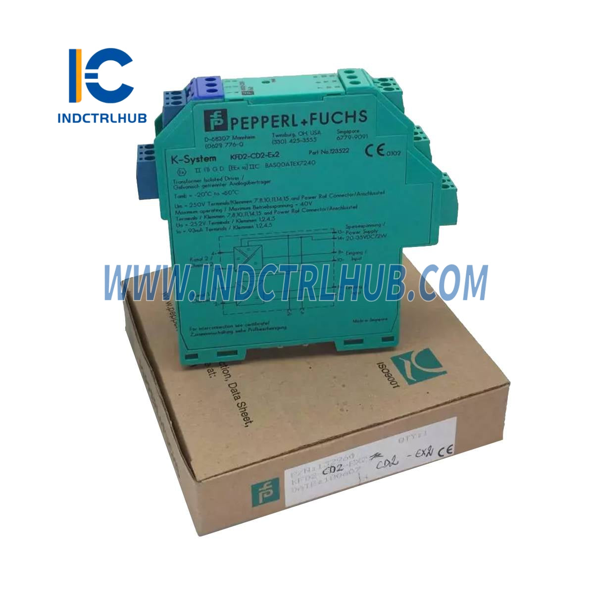 Pepperl+Fuchs KFD2-CD2-EX2 prúdový ovládač