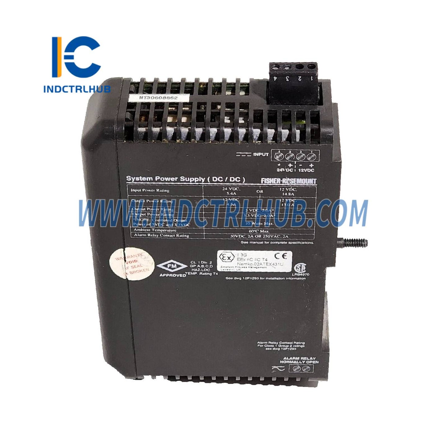 Emerson KJ1501X1-BC1 systém dvojitý DC napájací zdroj