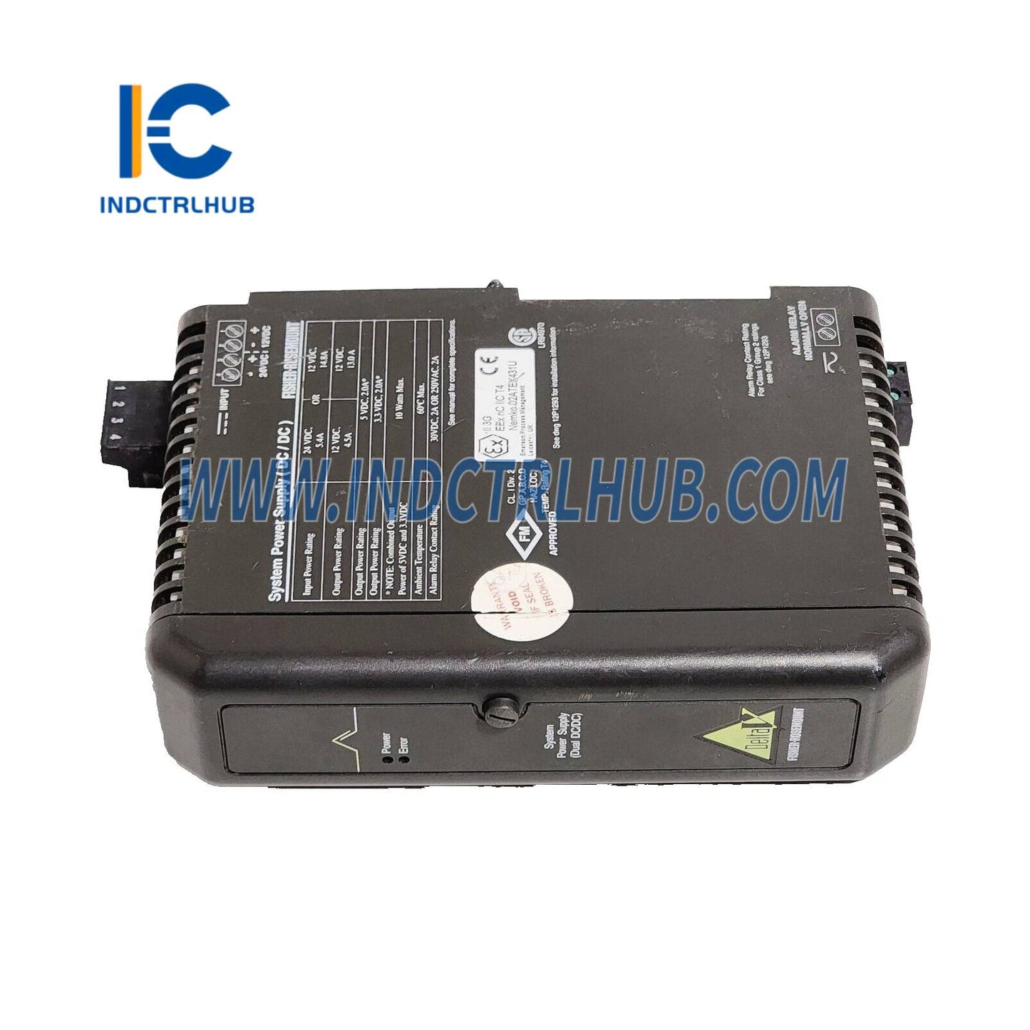 Emerson KJ1501X1-BC1 systém dvojitý DC napájací zdroj