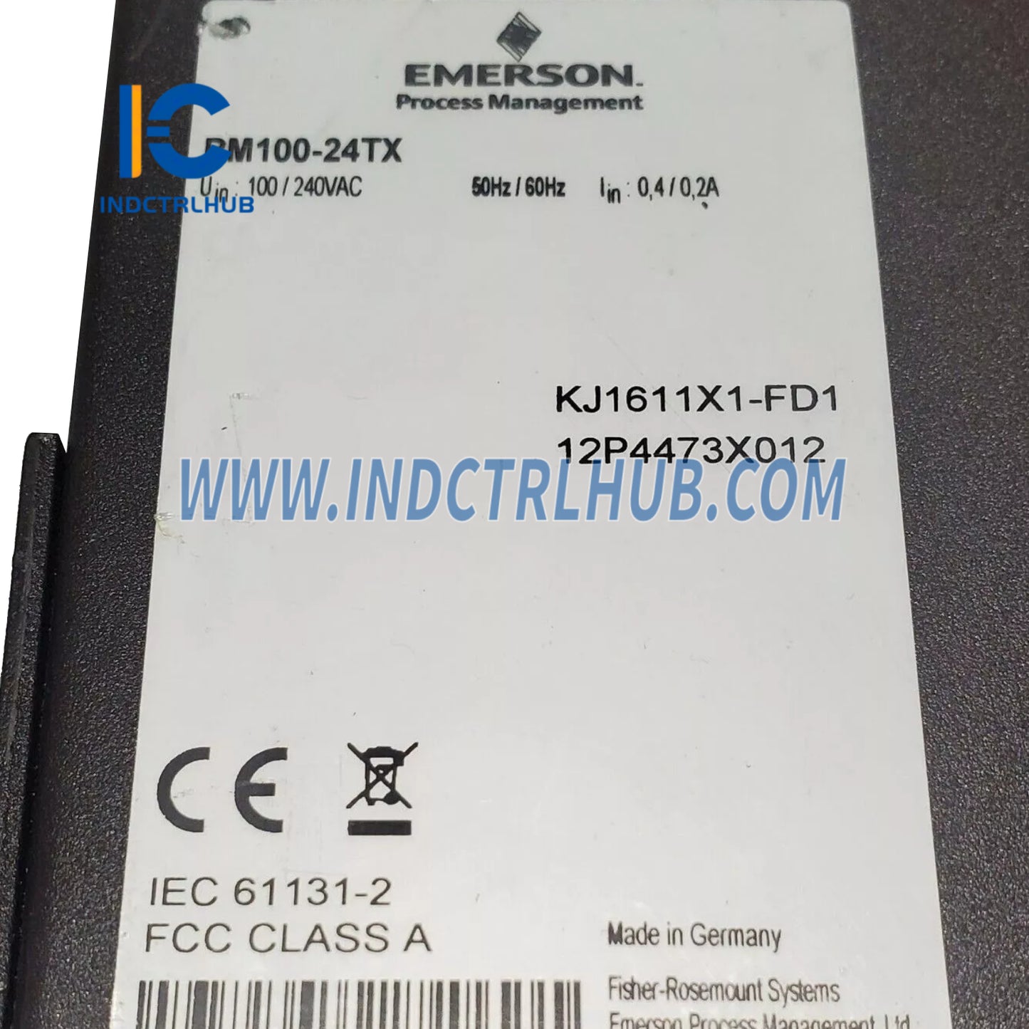 Emerson KJ1611X1-FD1 DeltaV sieťový prepínač