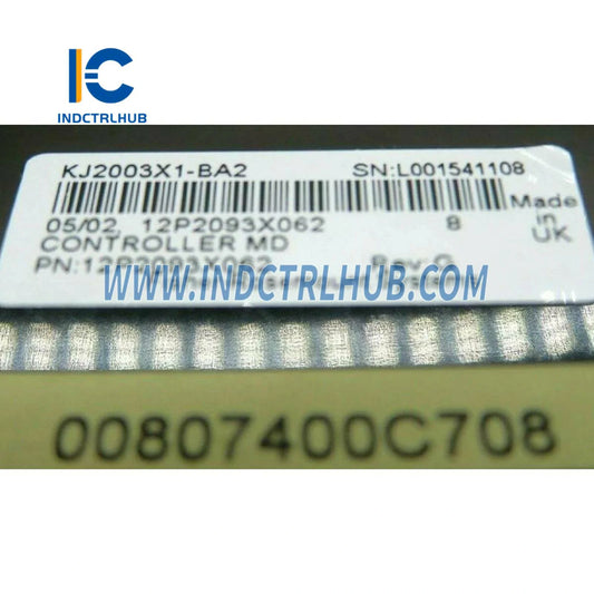 Emerson KJ2003X1-BA2 32 Kanallı Dijital Giriş Modülü 24VDC DeltaV