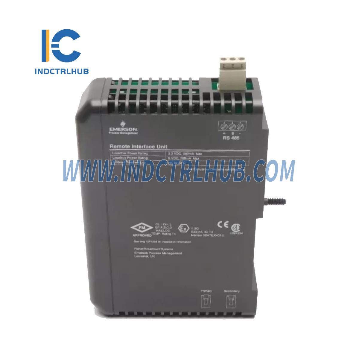 Emerson KJ2004X1-BA1 Afstandsbeheer Koppelvlak Eenheid (RIU)