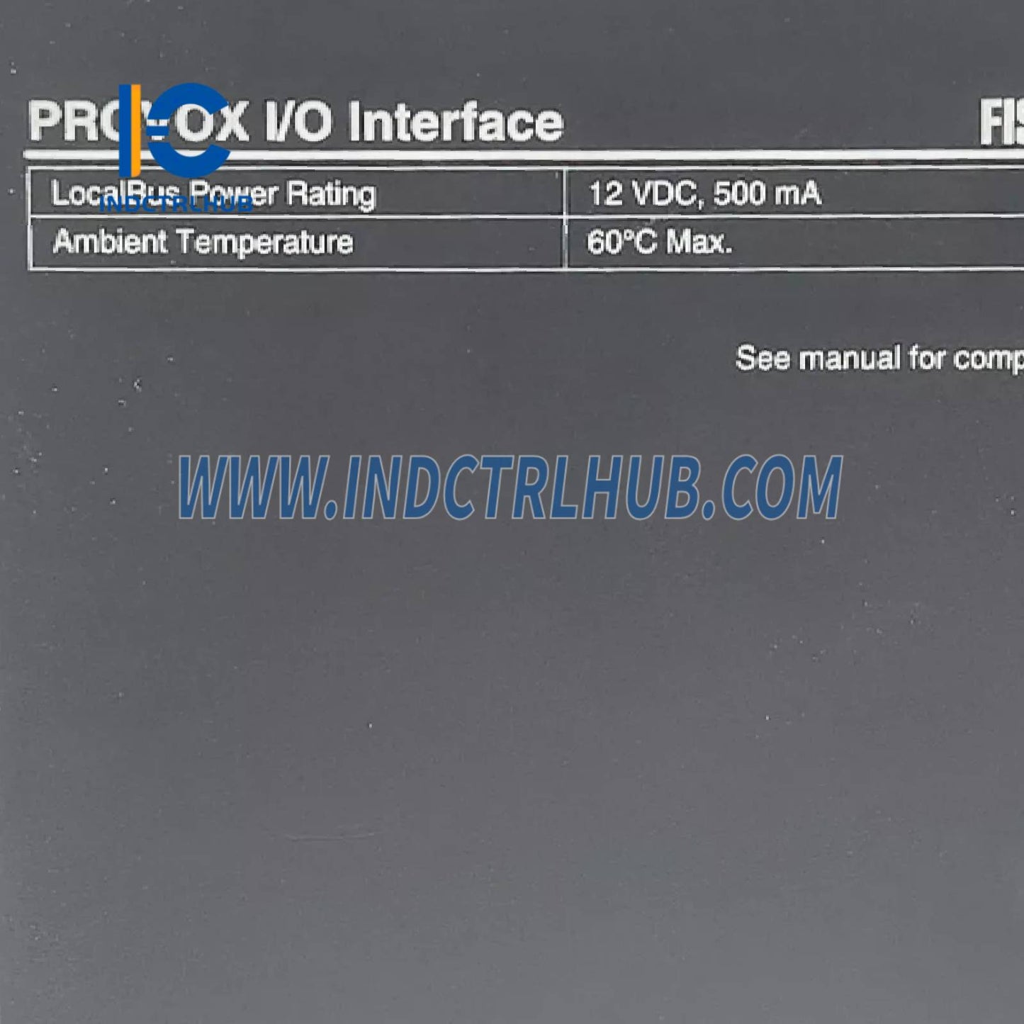 Emerson KJ2101X1-BA1 DeltaV PROVOX I/O Interface