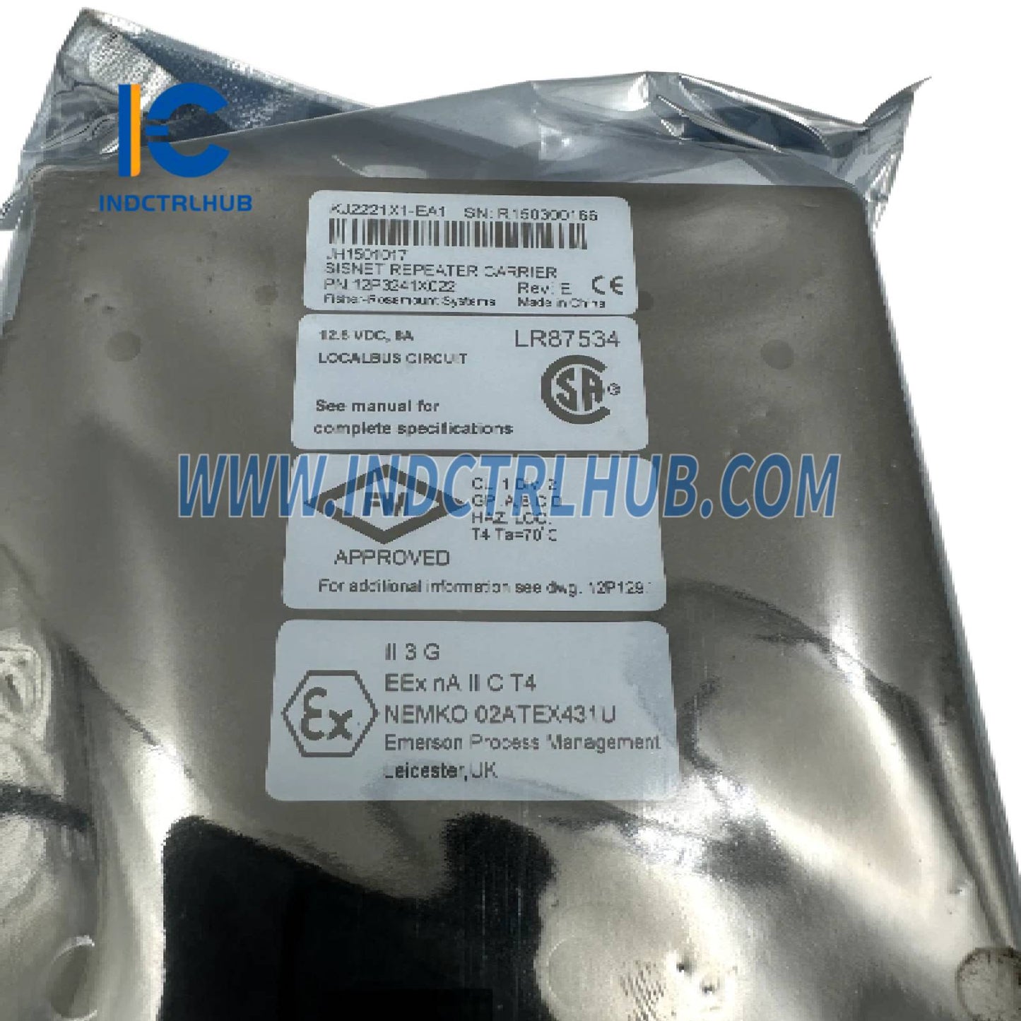 Emerson KJ2221X1-EA1 SISNet Repeater Carrier