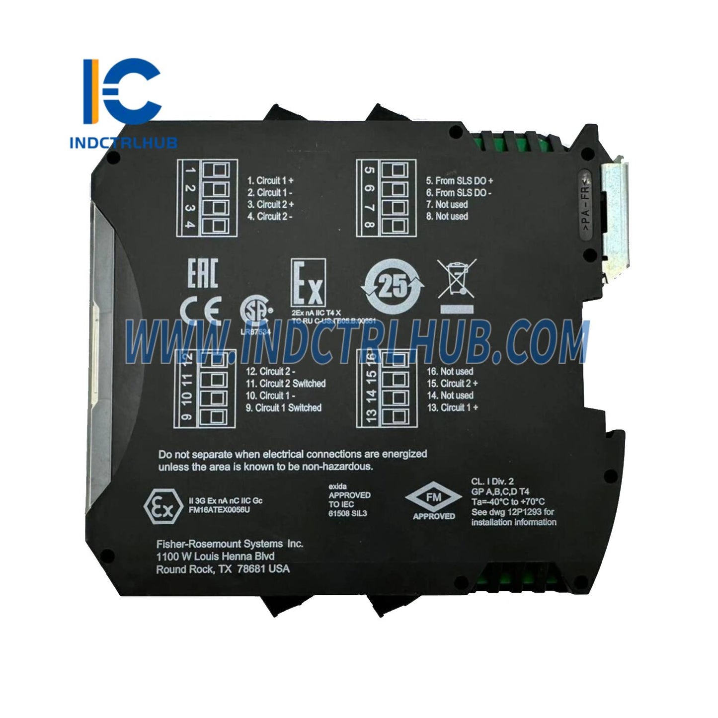 Emerson KJ2231X1-EA1 Safety Instrumented System (SIS) Relay Module