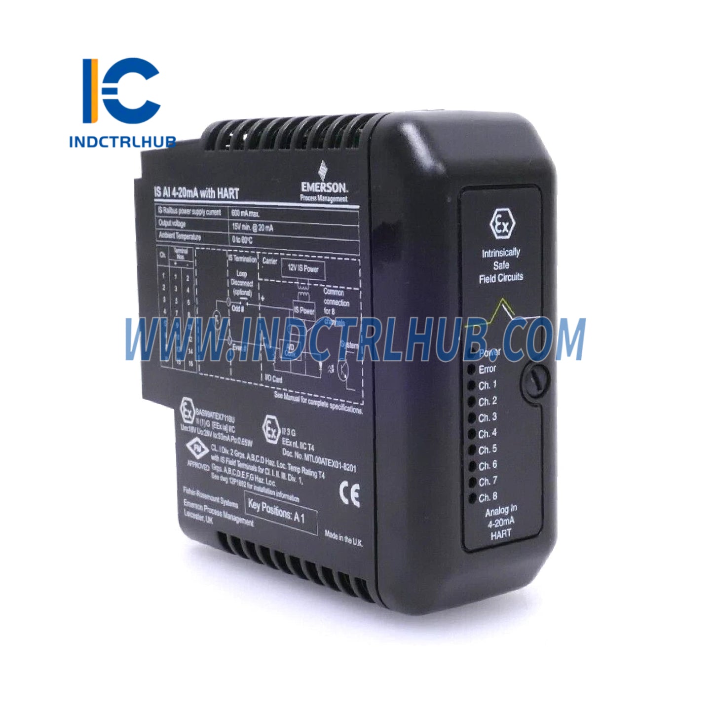 Emerson KJ3102X032 12P1863X032 DeltaV IS analógový vstupný modul