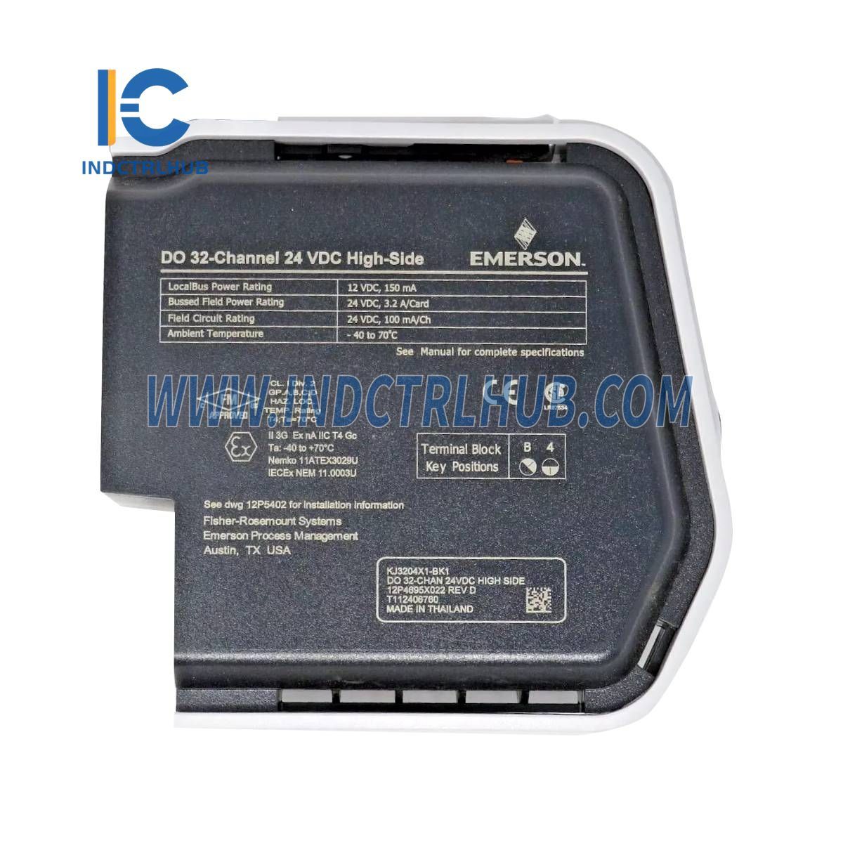 Emerson KJ3204X1-BK1 S-Reeks DO 32-Kanaal 24 VDC Module