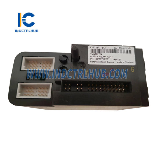 Emerson KJ3223X1-BA1 12P2871X022 AI 16-kanálová 4-20mA HART vstupná karta