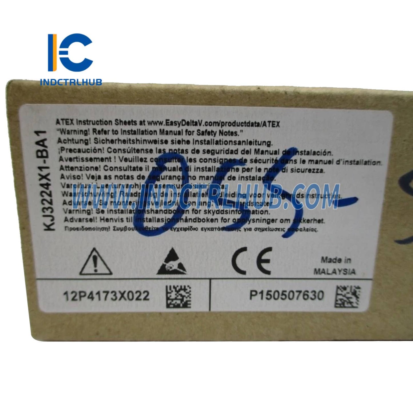 Emerson KJ3224X1-BA1 Thermocouple / mV Input Card