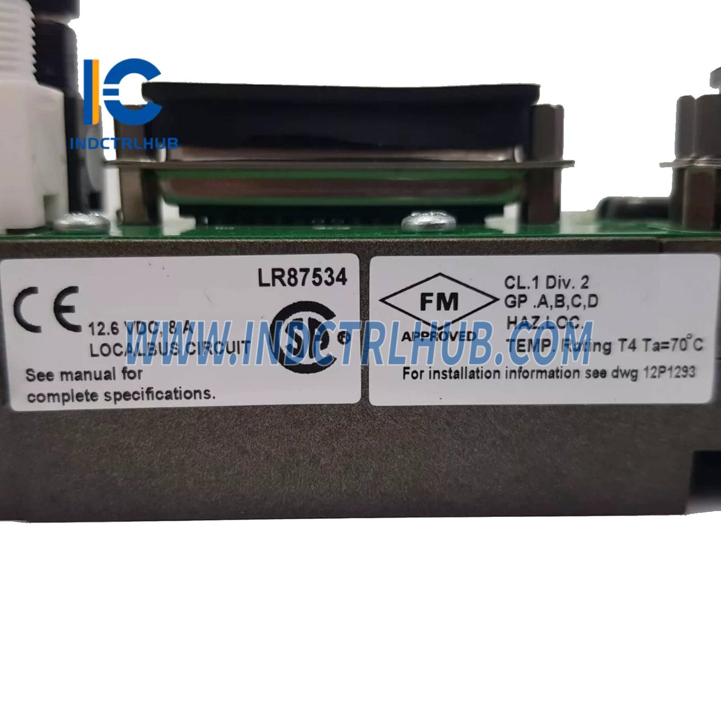 Emerson KJ4001X1-NB1 12P3368X012 توسعهدهنده کابل دوگانه چپ LocalBus افقی