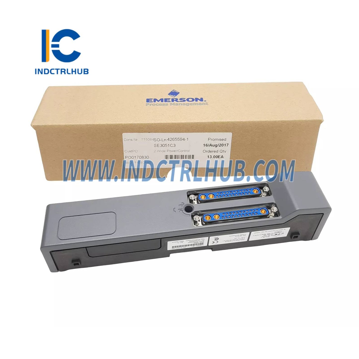 Emerson KJ4005X1-BC1 Power Terminal Plug
