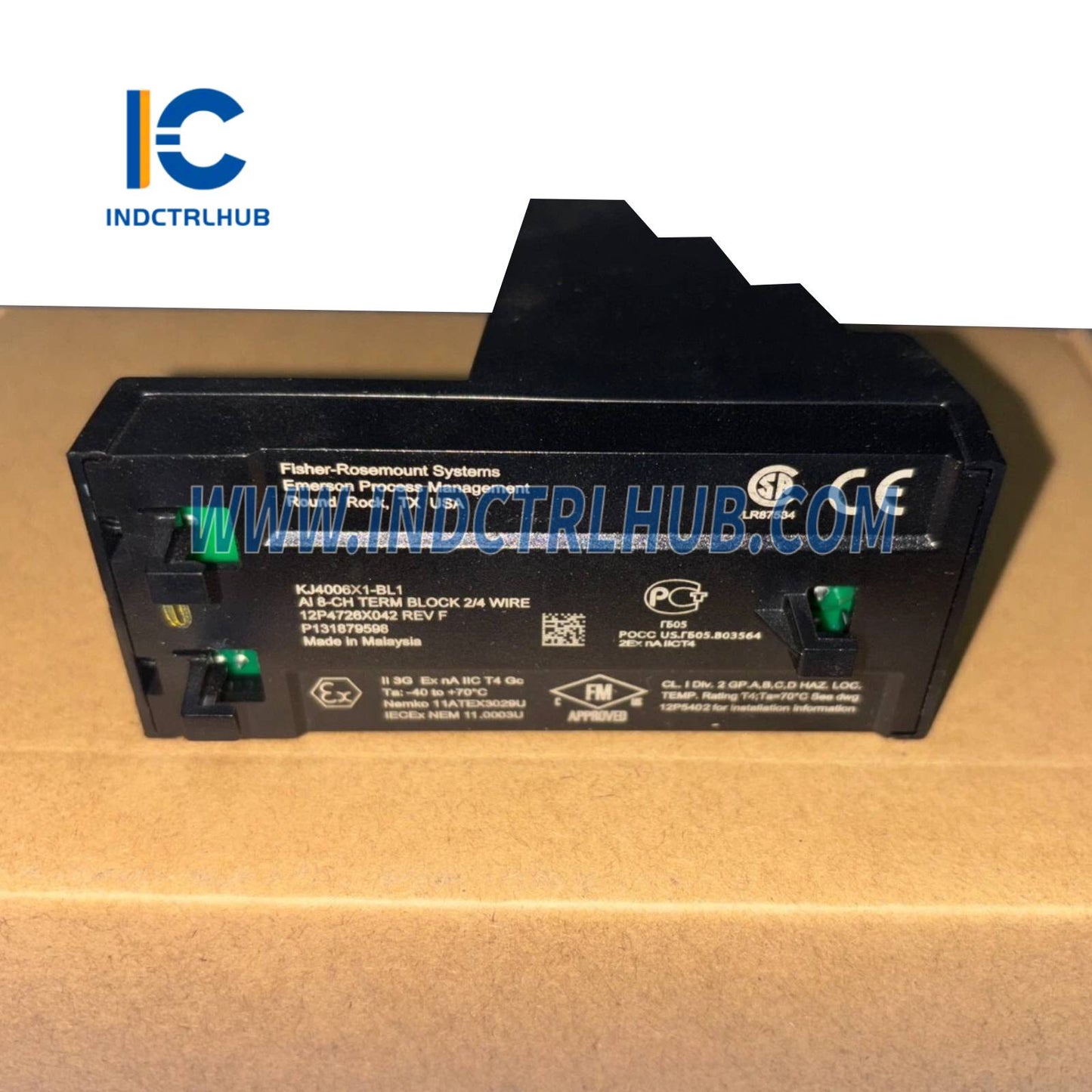 Emerson KJ4006X1-BL1 DeltaV AI 8-Kênh Terminal Block