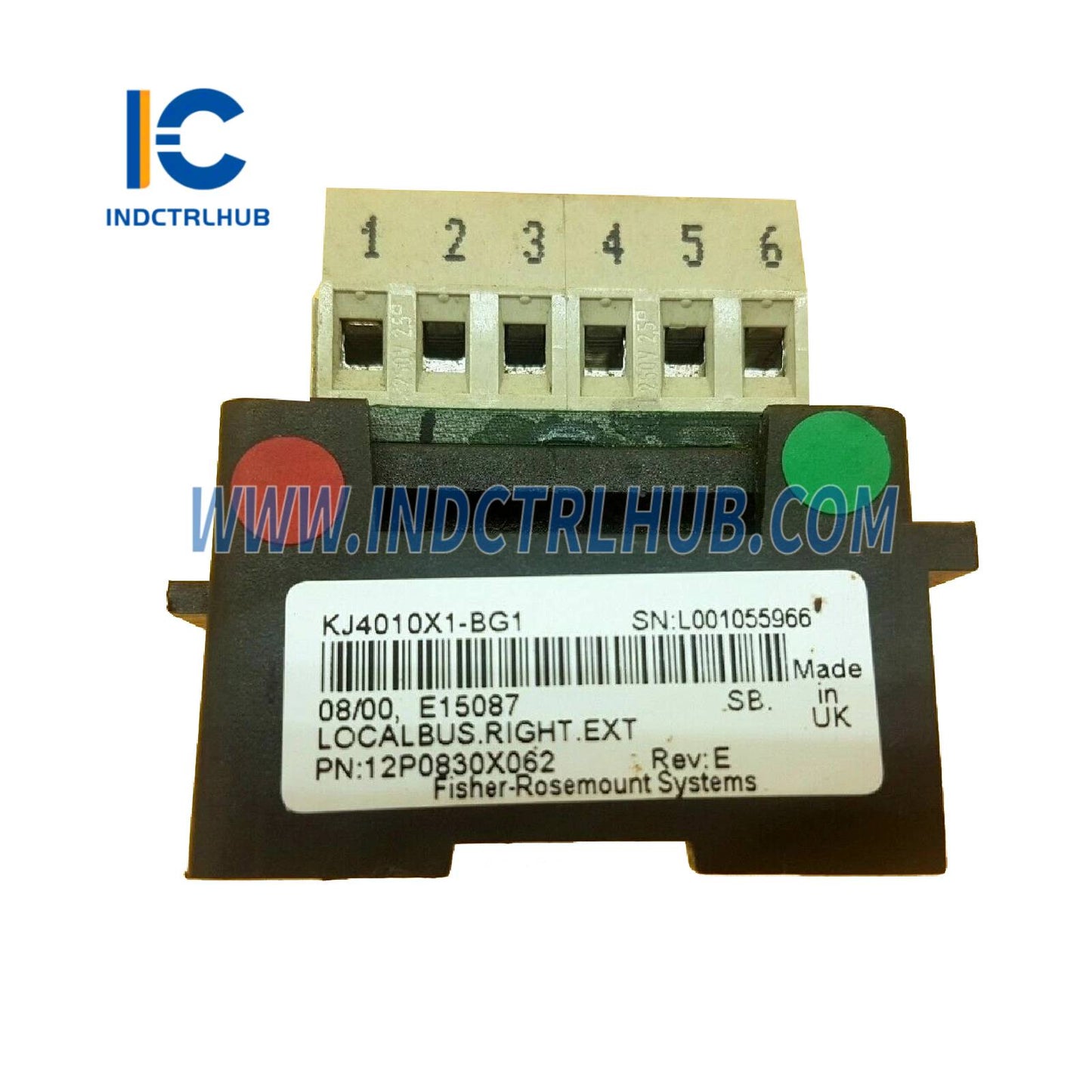 Emerson KJ4010X1-BG1 12P0830X062 Right LocalBus Extender Cable Assembly