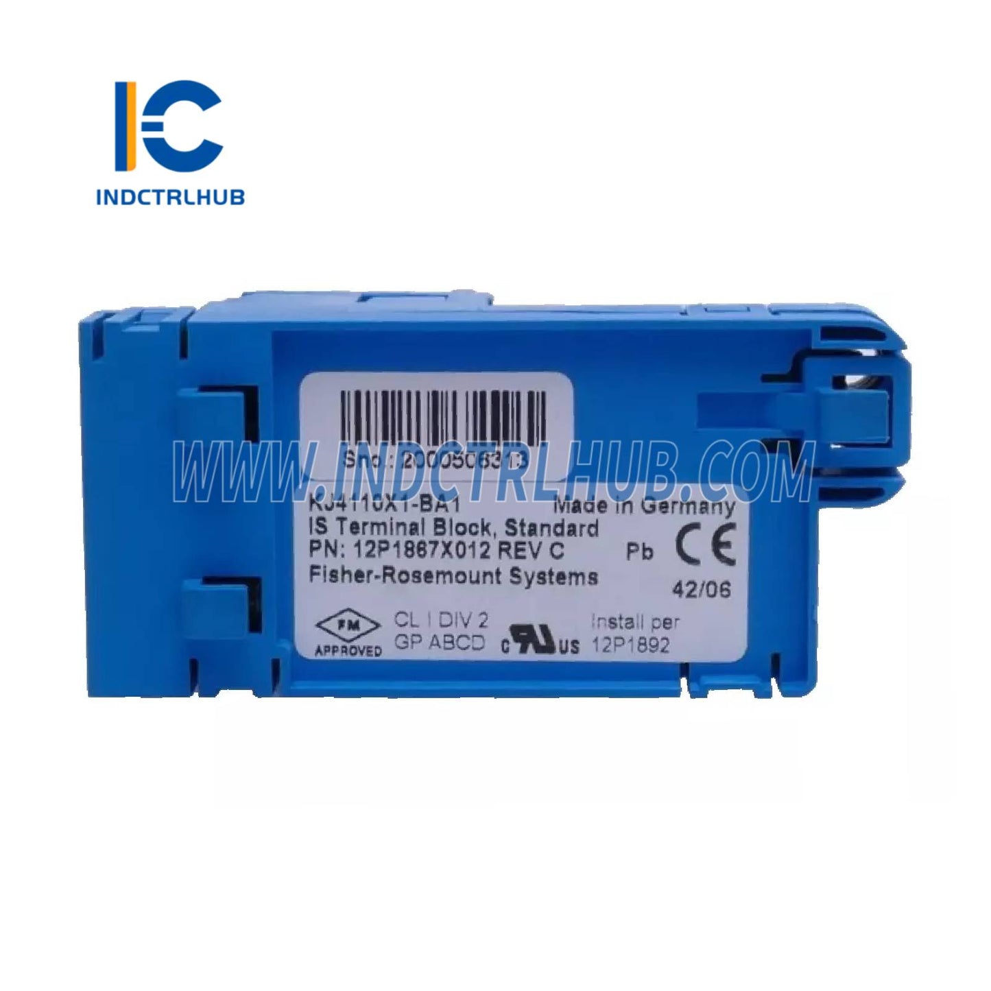 Emerson KJ4110X1-BA1 DeltaV IS Terminal Bloğu