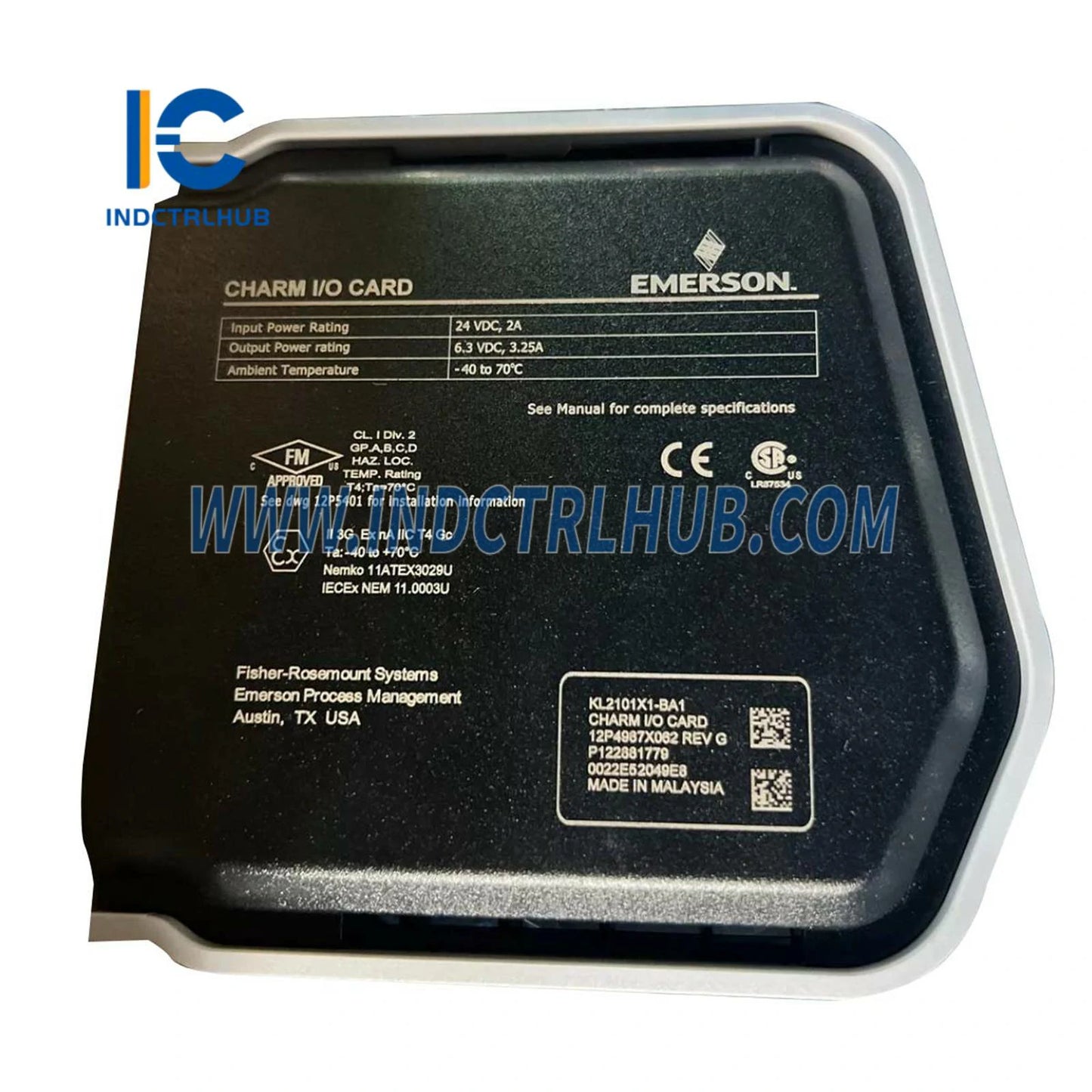 Emerson KL2101X1-BA1 DeltaV CHARM I/O-Karte | Industrieautomation