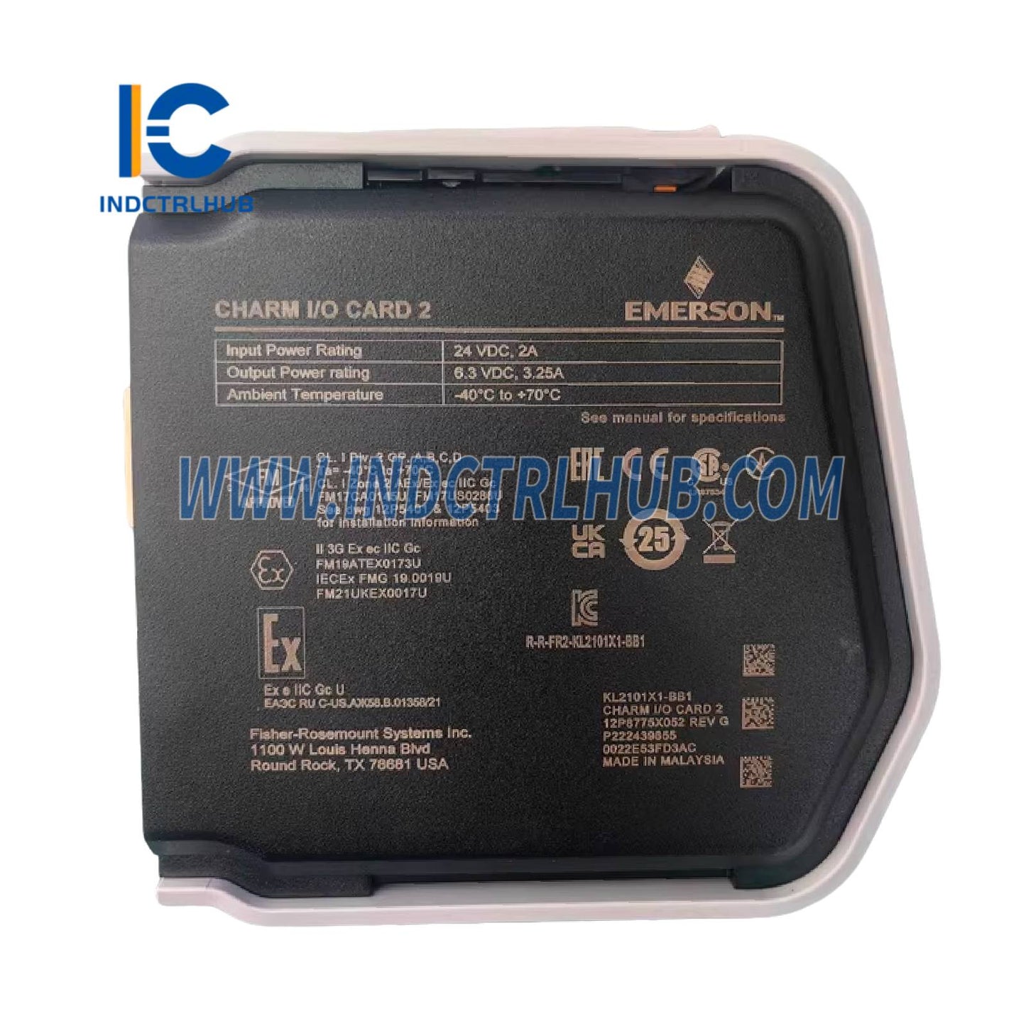Emerson KL2101X1-BB1 CHARM I/O Card 2 (CIOC2)
