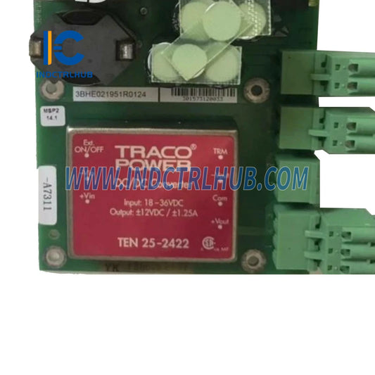 3BHE021951R0124 | ABB KVC758A IPS Dubbele Spanning Subdrukker