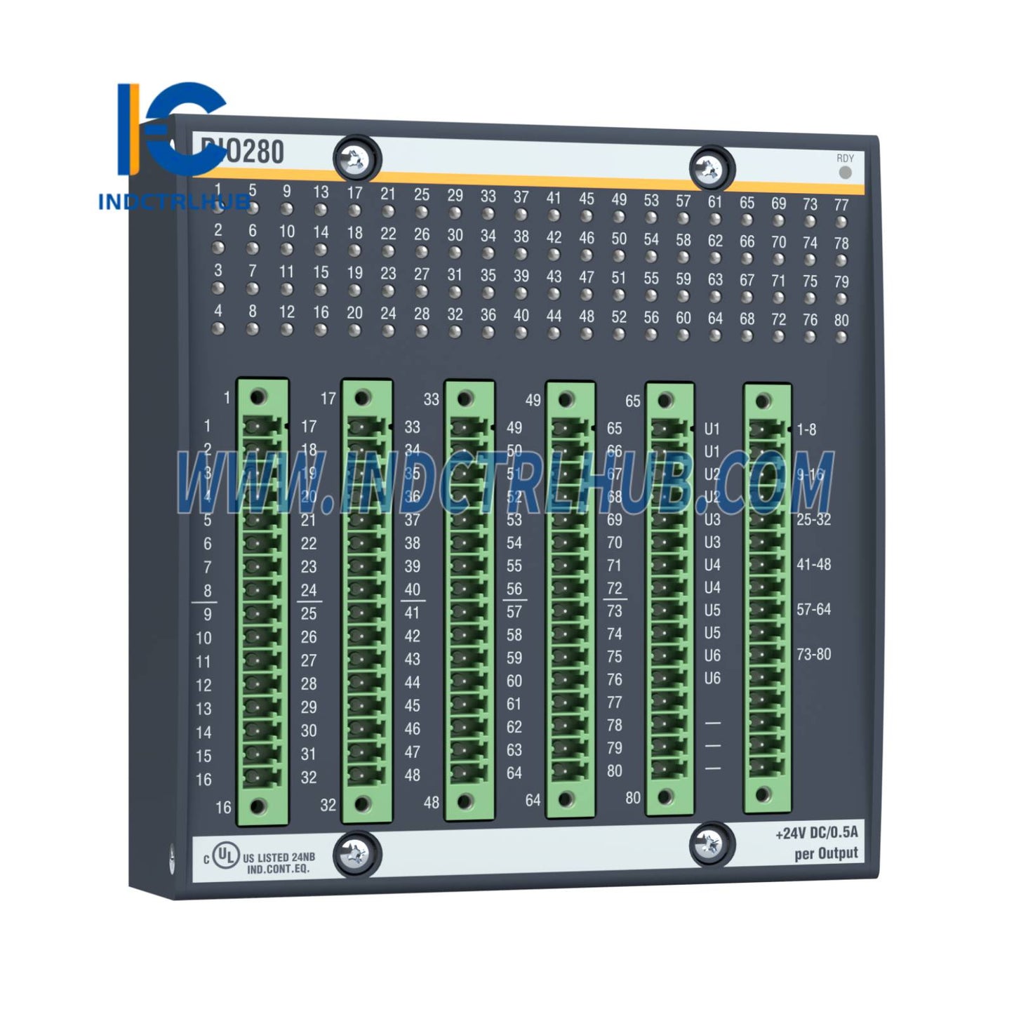 Bachmann KZ-DIO280 B+C Digitálny vstupno/výstupný modul