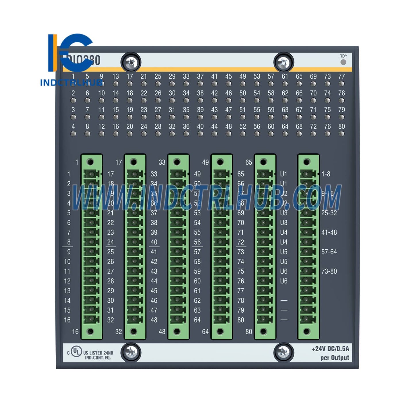 Bachmann KZ-DIO280 B+C Digitálny vstupno/výstupný modul