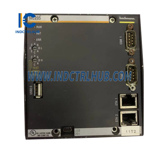 Bachmann MC205 00018805-12 riadiaci modul (PLC/CPU)