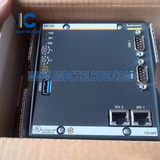 Modul ovládača Bachmann MC206 (PLC/CPU)