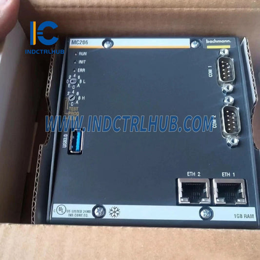 Bachmann MC206 vezérlő modul (PLC/CPU)