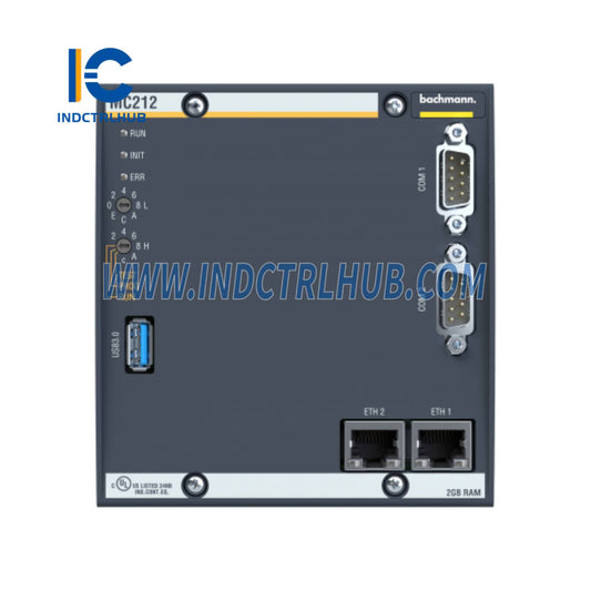 Bachmann MC212 Kompaktný, vysoko výkonný priemyselný regulátor