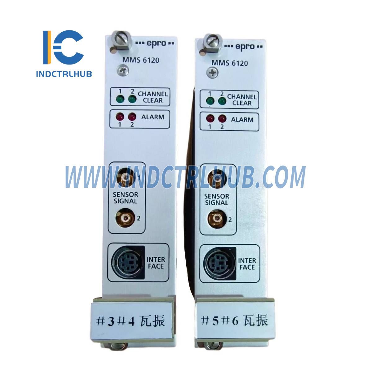 EPRO MMS 6120 מוניטור רעידות למיסבים עם ערוץ כפול